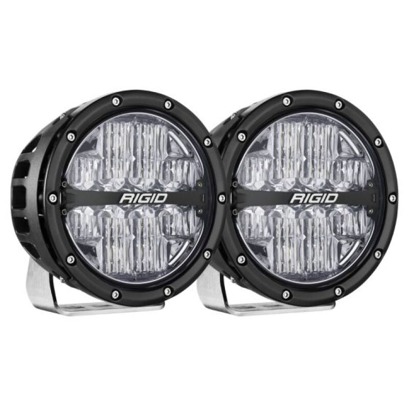 RIGID Industries 360-Series 6in LED Off-Road Drive Beam - RGBW (Pair)