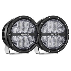 RIGID Industries 360-Series 6in LED Off-Road Drive Beam - RGBW (Pair)