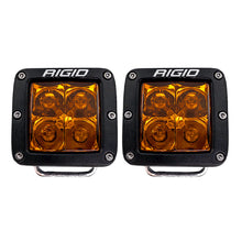 Load image into Gallery viewer, RIGID Industries D-Series Spot w/ Amber PRO Lens (Pair)