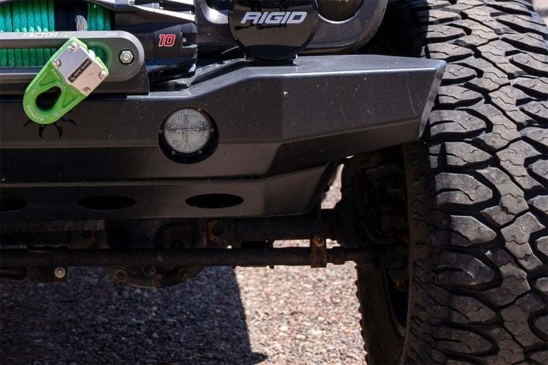 RIGID Industries 360-Series 4in LED Off-Road Diffused Beam - RGBW Backlight (Pair)