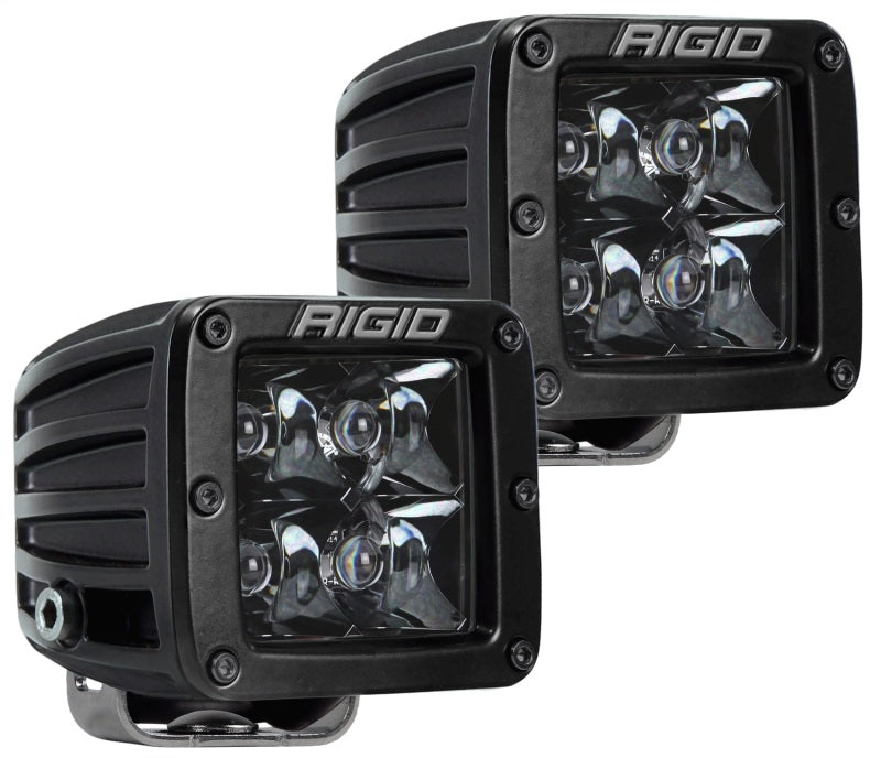 RIGID Industries D-Series Midnight Edition - Spot - Set of 2