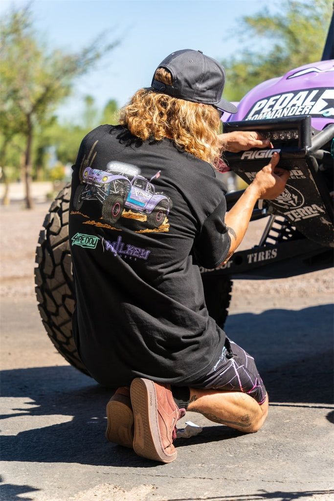 RIGID Industries x SHREDDY 360-Series 4in Lights w/Wt Bcklght (2) + 6 Covers (2 Pink/2 Teal/2 Blk)