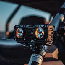 Load image into Gallery viewer, RIGID Industries Revolve Pod w/Amber Trim Ring - Pair