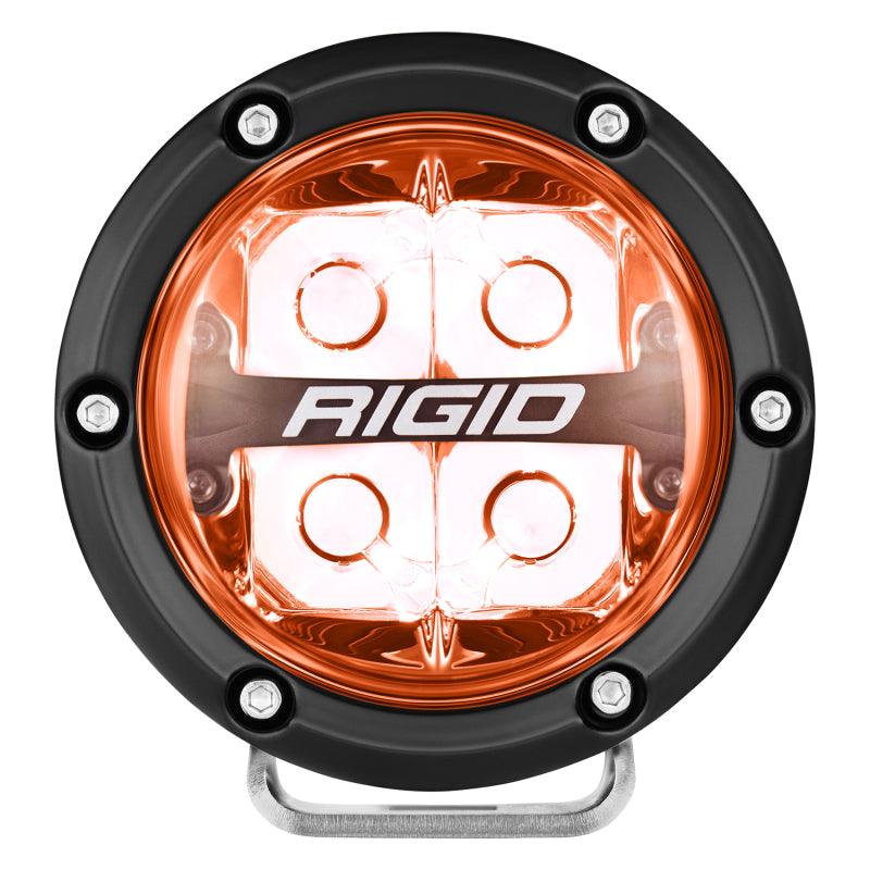 RIGID Industries 360-Series 4in LED Off-Road Spot Beam - RGBW (Pair)