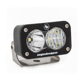 Baja Designs S2 Sport LED work light with clear lens, featuring a compact design and durable mounting bracket.