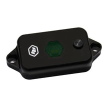 Load image into Gallery viewer, Baja Designs LED dome light with switch in black housing and green lens, designed for offroad vehicles and easy installation.