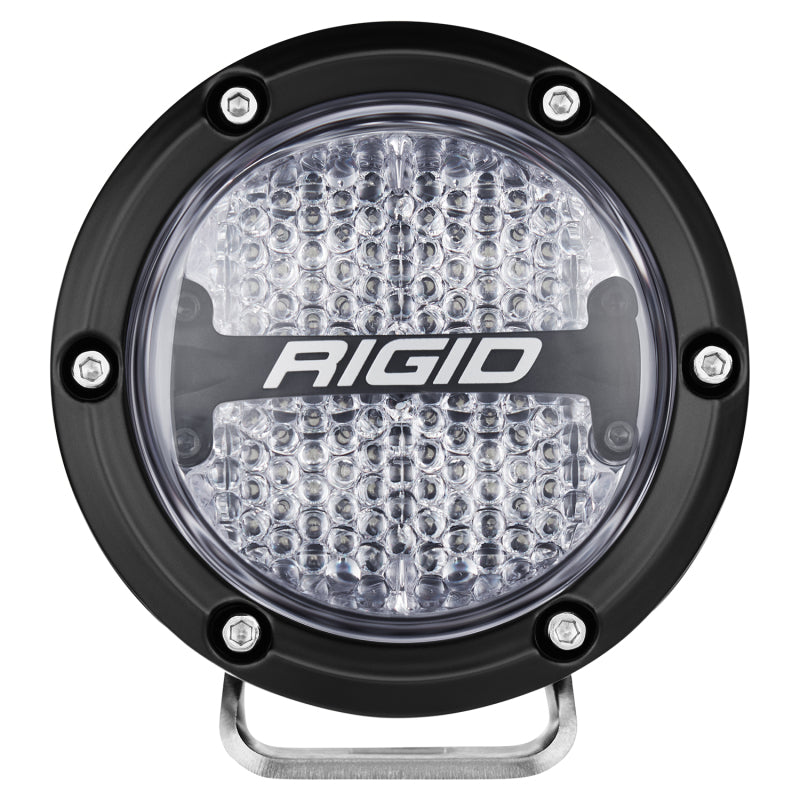 RIGID Industries 360-Series 4in LED Off-Road Diffused Beam - RGBW Backlight (Pair)