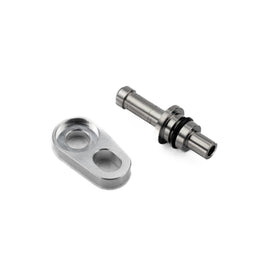 RPM X3 Manifold Billet & Stainless Air Box Nipple / Port for Boost Reference