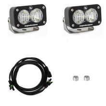 Load image into Gallery viewer, Baja Designs S2 Series Reverse Light Kit for 2017 Ford Raptor includes two lights, wiring harness, and mounting hardware.