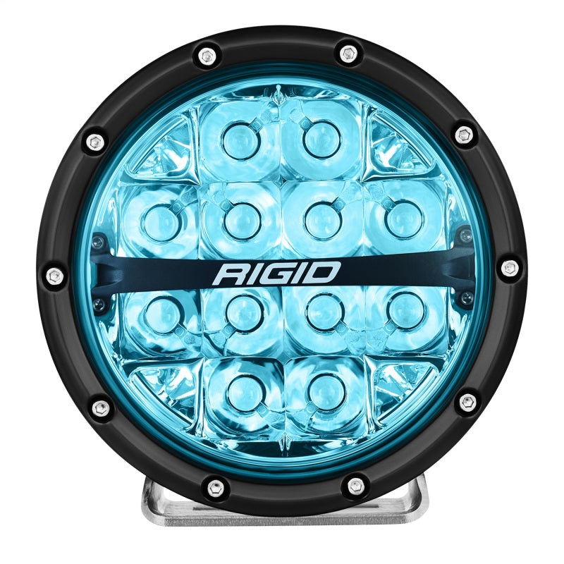 RIGID Industries 360-Series 6in LED Off-Road Spot Beam - RGBW (Pair)