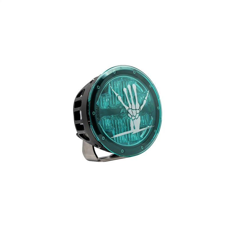 RIGID Industries x SHREDDY 360-Series 6in Lights w/Wt Bcklght (2) + 6 Covers (2 Pink/2 Teal/2 Blk)
