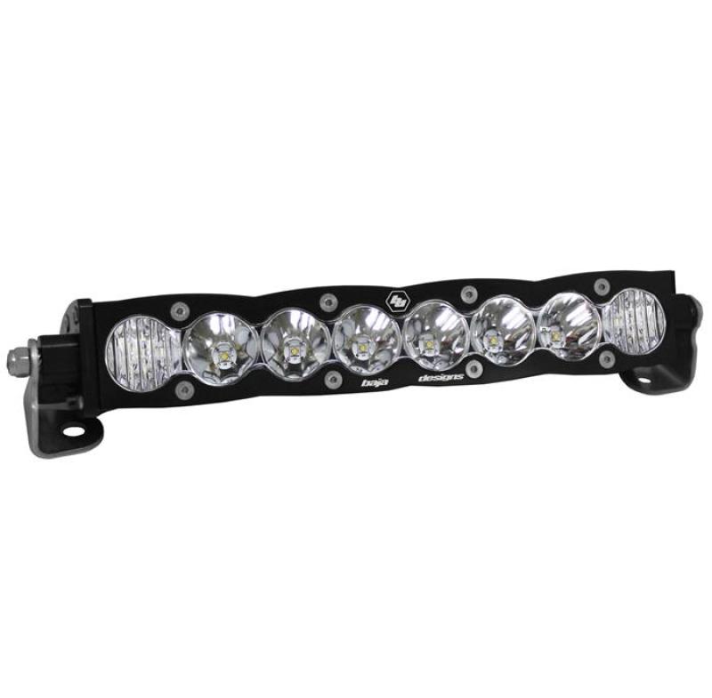 Baja Designs S8 Series 10-inch LED light bar with a driving combo pattern for enhanced visibility and off-road performance.