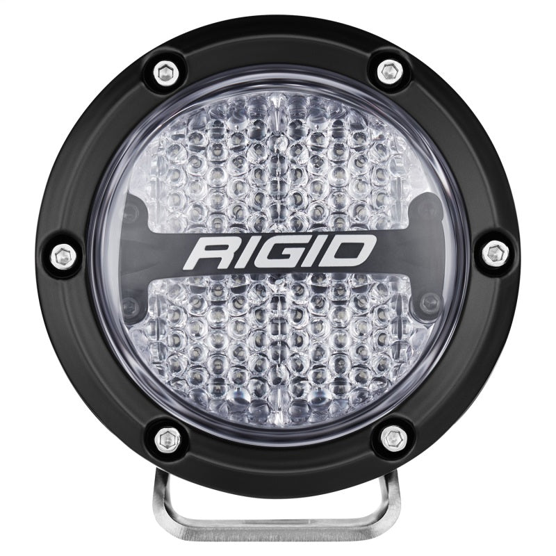 RIGID Industries 360-Series 4in LED Off-Road Diffused Beam - RGBW Backlight (Pair)
