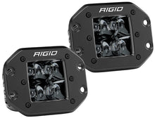 Load image into Gallery viewer, RIGID Industries D2 - Midnight Edition Flush Mount Spot Lights