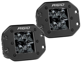 RIGID Industries D2 - Midnight Edition Flush Mount Spot Lights