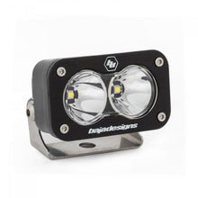 Load image into Gallery viewer, Baja Designs S2 Sport LED work light with dual lenses and mounting bracket for offroad and outdoor use.