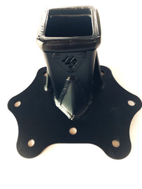 L&W Fab Receiver Hitch Plate For L&W Bumper Polaris RZR XP 1000 / XP Turbo