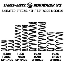 Load image into Gallery viewer, Can-Am Maverick X3 64" MAX Stage 1 Spring Kit