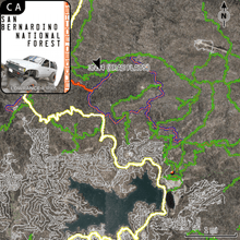 Load image into Gallery viewer, San Bernardino Lowrance Map V3