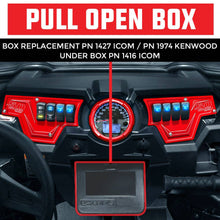 Load image into Gallery viewer, RZR Under Pull Open Box Icom Radio and Intercom Bracket