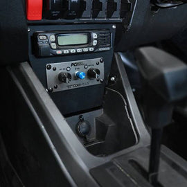RZR Pro 2022-2024 Series Vertical Radio and Intercom Bracket