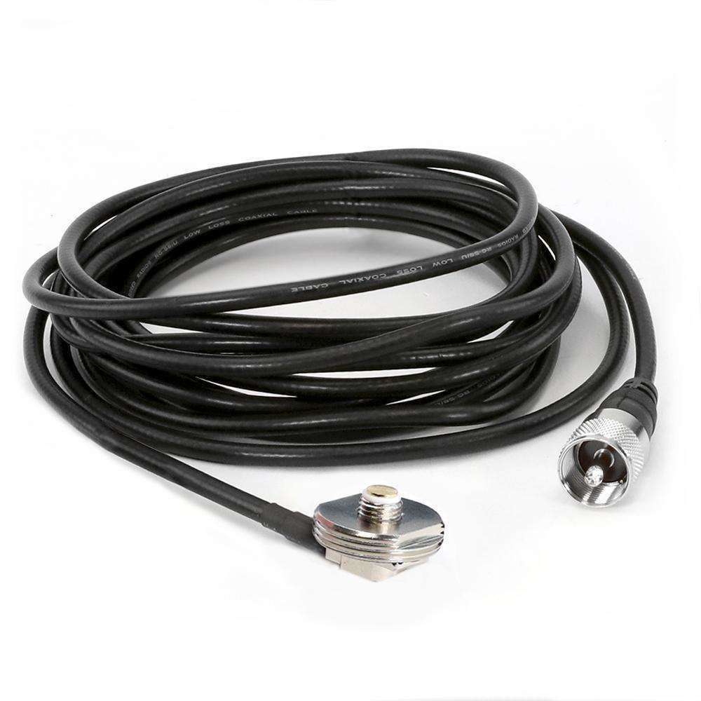 Antenna Coax Cable with 3/8 NMO Mount