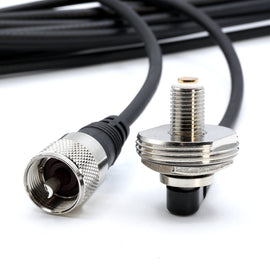 17 Ft Antenna Coax Cable with 3/8
