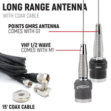 Load image into Gallery viewer, 696 PLUS Remote Head Complete Master Communication Kit with Intercom and 2-Way Radio