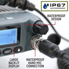 Load image into Gallery viewer, Radio Kit - G1 ADVENTURE SERIES Waterproof GMRS Mobile Radio with Antenna