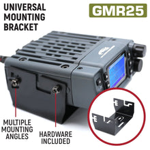 Load image into Gallery viewer, Radio Kit Plus - GMR25 Waterproof GMRS Mobile Radio Kit with External Speaker