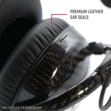 Load image into Gallery viewer, AlphaBass Carbon Fiber Stereo Headset with Bass Boost and Volume Control (OTH and BTH)