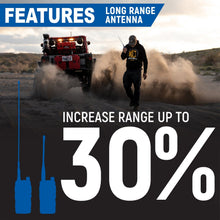 Load image into Gallery viewer, BUNDLE - Rugged R1 - Handheld Radio with Long Range Antenna and High Capacity Battery