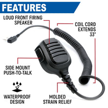 Load image into Gallery viewer, BUNDLE - Rugged R1 - Business Band Two Way Handheld Radio - with Hand Mic