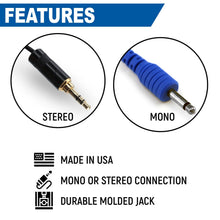 Load image into Gallery viewer, Challenger Semi-Custom Molded Ear Bud Speakers with 1/8" Plug