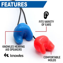 Load image into Gallery viewer, Challenger Semi-Custom Molded Ear Bud Speakers with 1/8" Plug