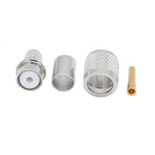 Load image into Gallery viewer, Crimp-on Male PL-259 UHF Connector for Rugged LMR400-UF - RG8 Cable