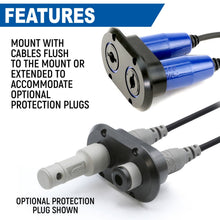 Load image into Gallery viewer, Dual Headset / Helmet Jack Flush Mount