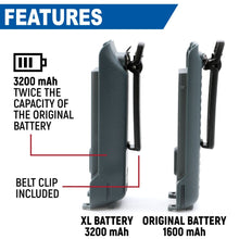 Load image into Gallery viewer, GMR2 and GMR2 PLUS Handheld Long-Lasting XL Battery