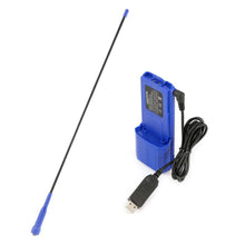 Load image into Gallery viewer, GO FURTHER BUNDLE - for V3 and RH5R Handheld Radios - Long Range Antenna , XL Battery , and USB Charging Cable