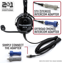 Load image into Gallery viewer, ULTIMATE Alpha Audio Stereo Headset with Volume Control (OTH and BTH)