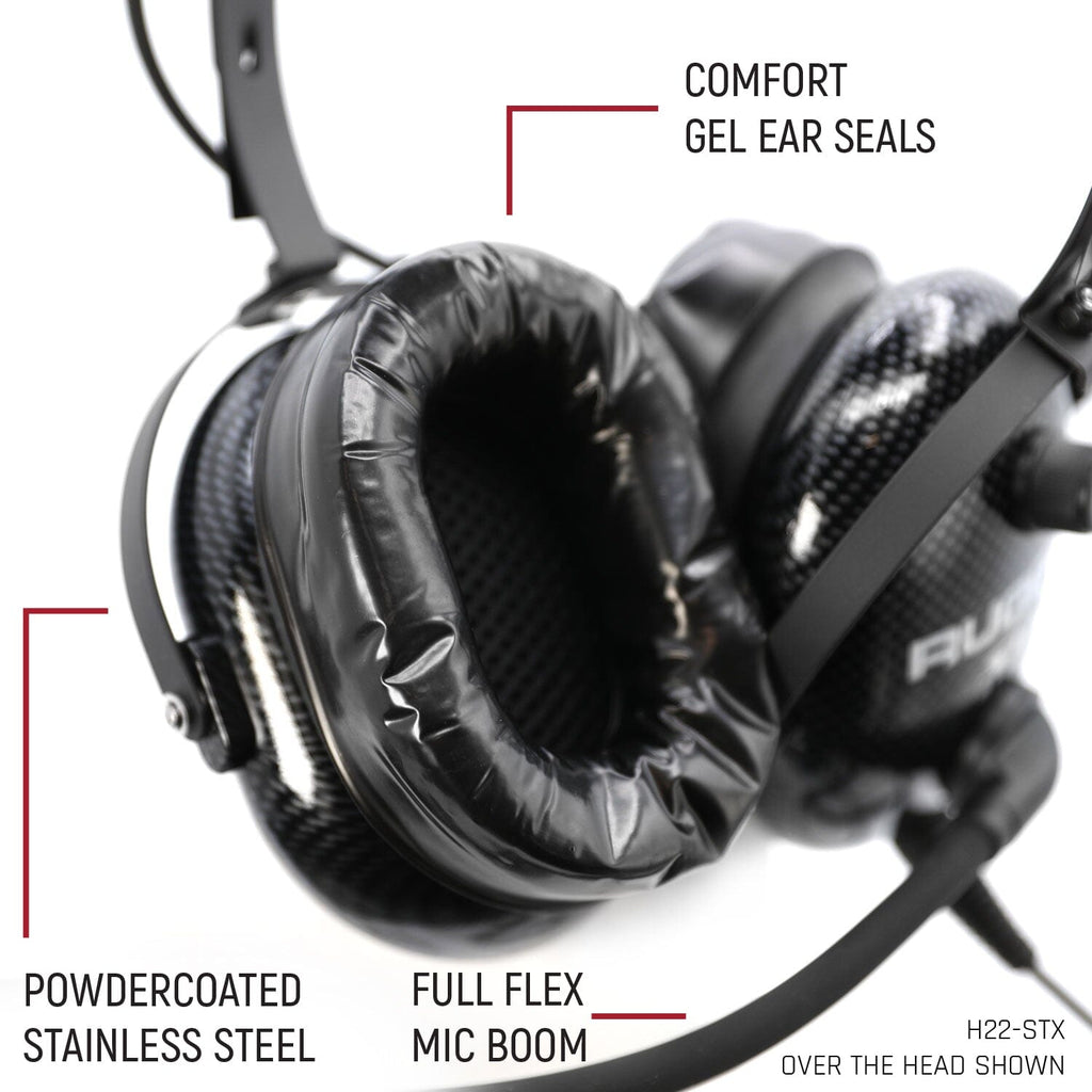 ULTIMATE Alpha Audio Stereo Headset with Volume Control (OTH and BTH)