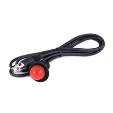 Load image into Gallery viewer, Hole Mount Push to Talk Cable (PTT) with 48" Straight Cord for Intercoms
