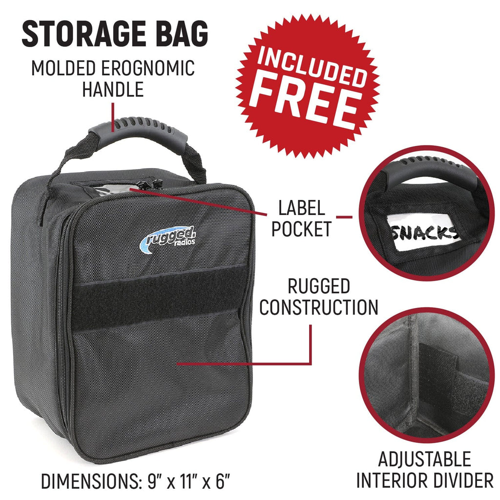 RUGGED Wired Driver and Crew Chief Racing Kit with R1 Radios