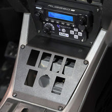 Load image into Gallery viewer, Lower Accessory Panel for Polaris RZR PRO XP, RZR Turbo R, and RZR PRO R Dash Mount Radio and Intercom