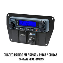 Load image into Gallery viewer, Multi Mount Insert or Standalone Mount for Rugged Radios with Rocker Switches