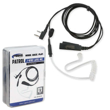 Load image into Gallery viewer, Lapel Mic - 2 Wire with Acoustic Tube for Handheld Radios