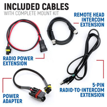 Load image into Gallery viewer, Polaris Xpedition Complete Communication Kit with Bluetooth Intercom and 2-Way Radio
