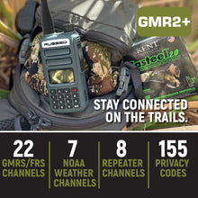 Load image into Gallery viewer, Rugged GMR2 PLUS - GMRS and FRS Two Way Handheld Radio