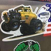Load image into Gallery viewer, Rugged Radios '32 Die Cut Sticker