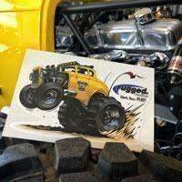 Load image into Gallery viewer, Rugged Radios '32 Die Cut Sticker